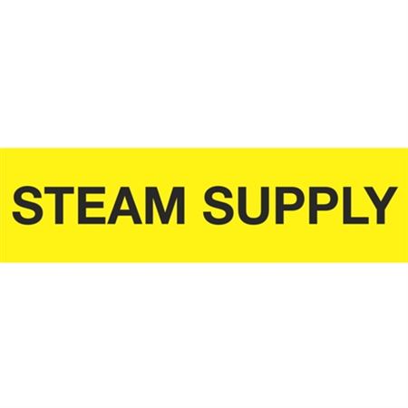 ANSI Pipe Marker - Steam Supply - PK/10